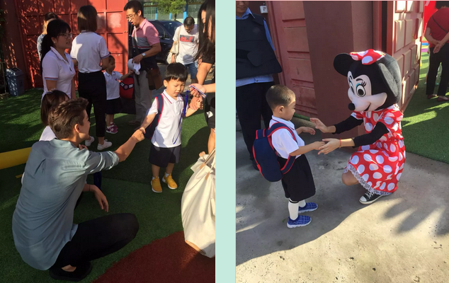 力邁中美國際學(xué)校幼兒園開學(xué)典禮