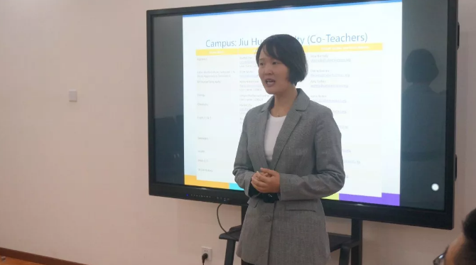 力邁中美·九華高中校區(qū)教師Demo課展示活動