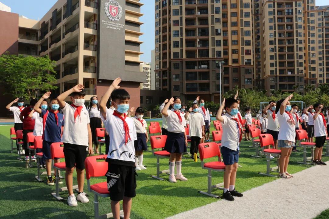 春暖花開時 · 力邁開學季——力邁中美（國際）學校海南校區(qū)開學典禮(圖3)