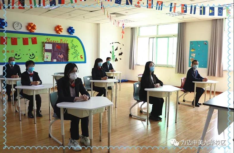 不凡四月人依舊，北歸大雁似曾識。| 力邁校園墨香滿，春暖花開待君歸。(圖17)