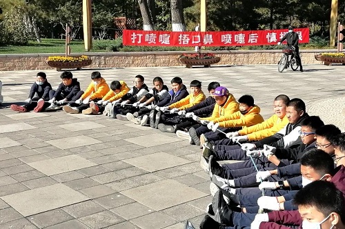 挑戰(zhàn)自我，錘煉班級(jí)文化|力邁中美國(guó)際學(xué)校中學(xué)生素質(zhì)拓展訓(xùn)練(圖14)
