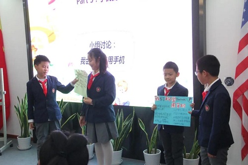 網(wǎng)絡(luò)時(shí)代，德法兼濟(jì)，凈化你我世界 | 力邁中美國(guó)際學(xué)校班會(huì)觀摩展示活動(dòng)(圖16)