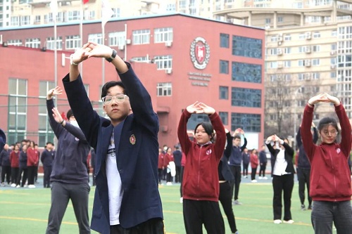 靠近陽光，成為更好的自己 | 力邁中美學(xué)校中小學(xué)生廣播操大賽(圖5)